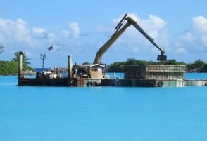 MAINTENANCE DREDGING, SMALL BOAT BASIN AT U.S. NAVY SUPPORT FACILITY, DIEGO GARCIA