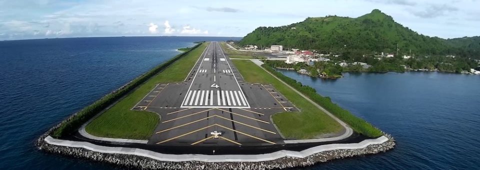 Chuuk International Airport Runway