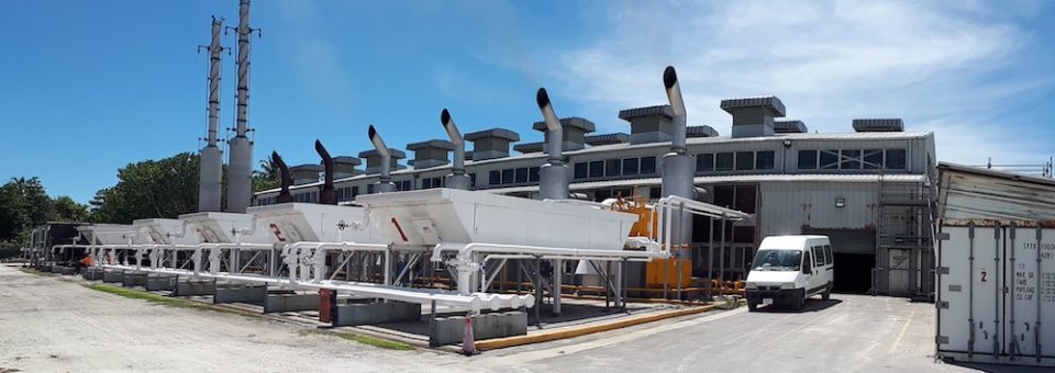 Repair Roof, North Power Plant, Diego Garcia